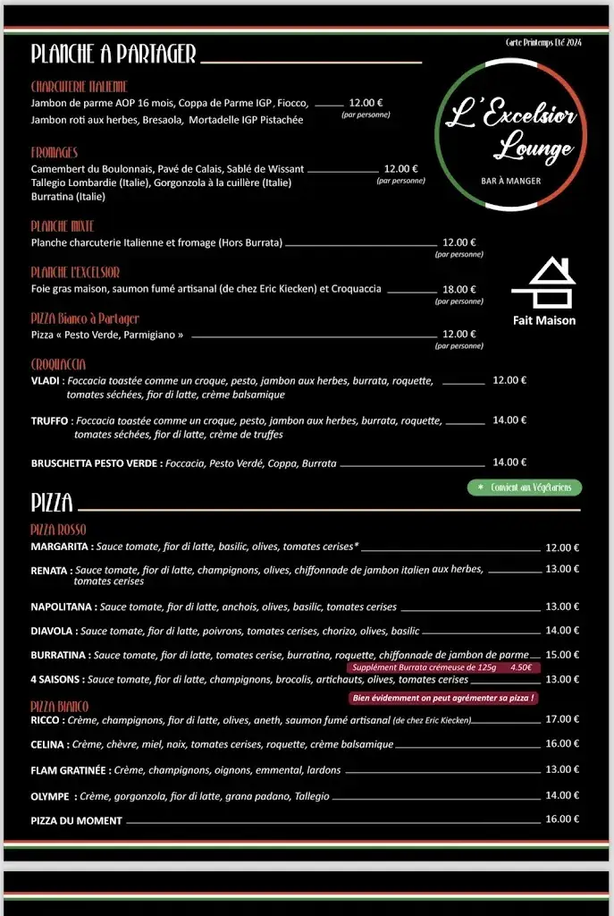 Menu_L’Excelsior lounge_Bailleul_image_2