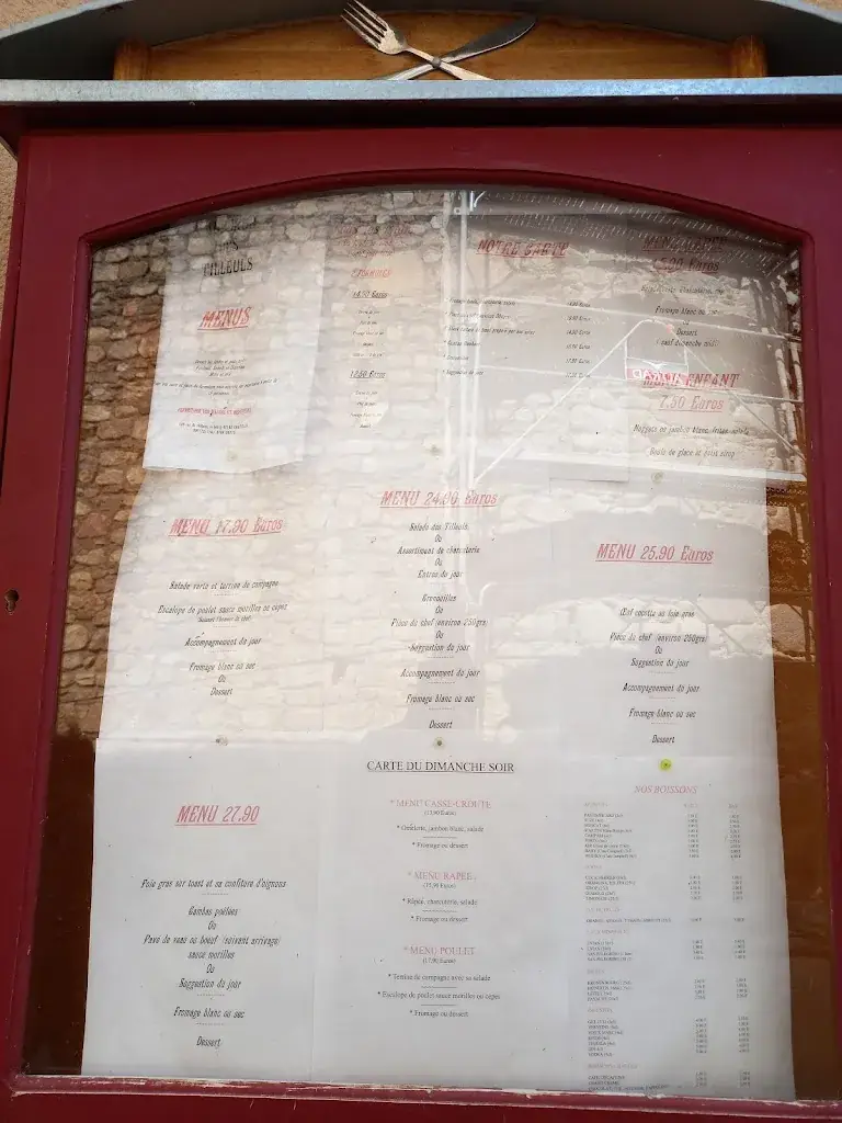 Menu_Auberge des Tilleuls_Châtelus_image_3