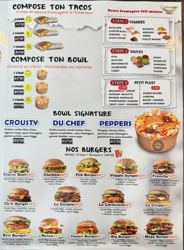 Menu_Planet food Bailleul_Bailleul_image_1