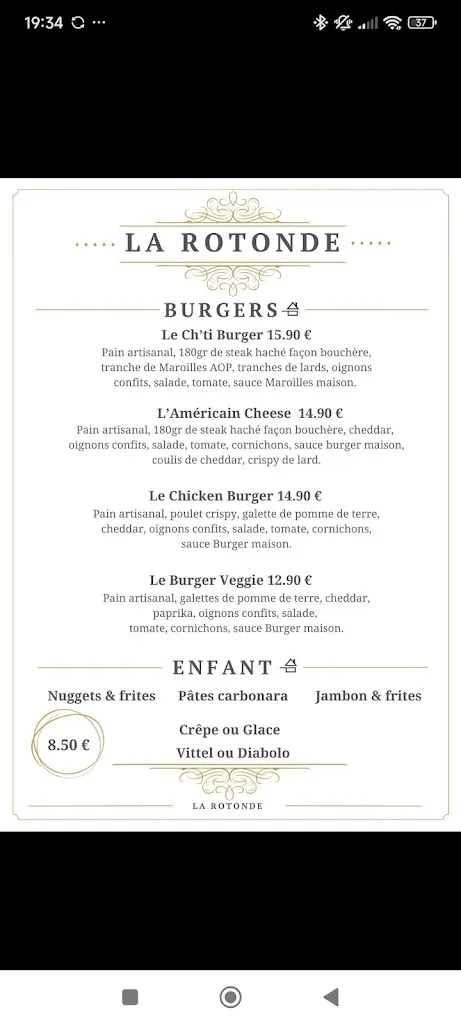 Menu_La Rotonde_Chauny_image_1