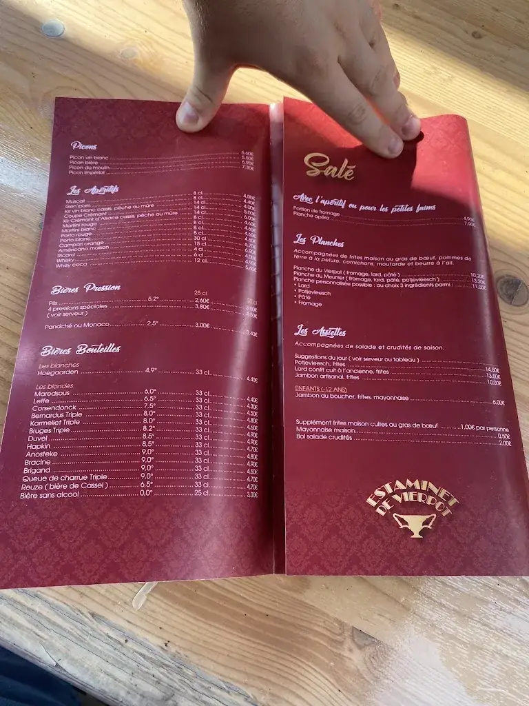Menu_Estaminet De Vierpot_Boeschepe_image_4