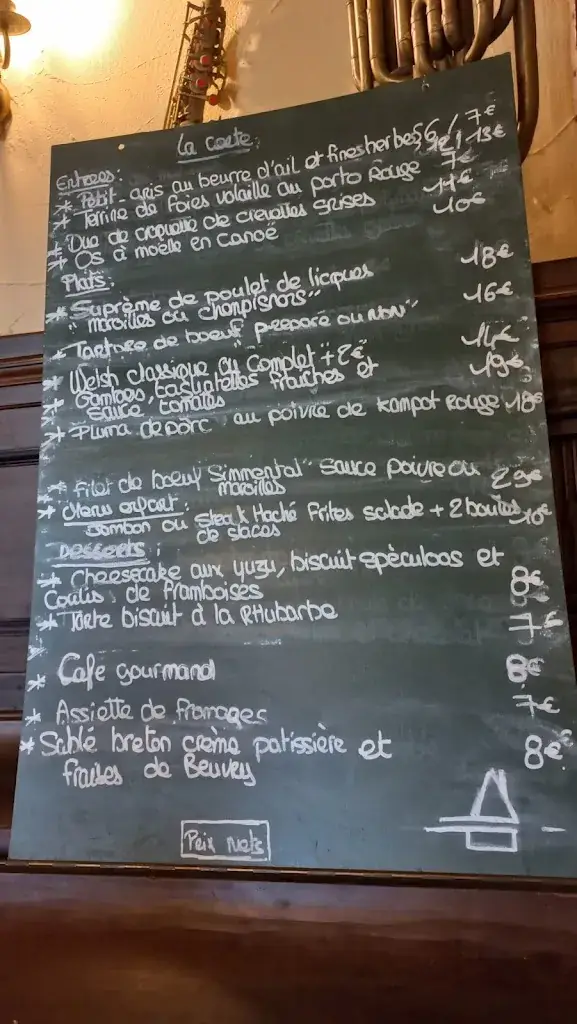 Menu_LE SABOT DU ROY_Beuvry-la-Forêt_image_1
