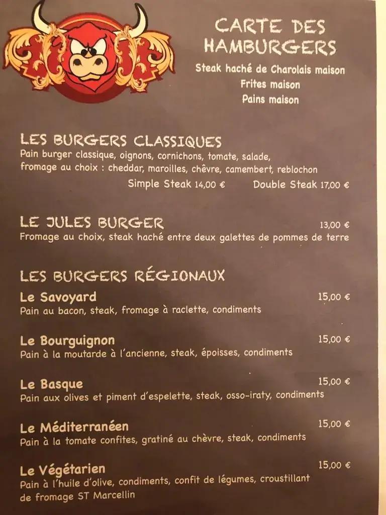 Menu_La Maison du Bœuf_Lacroix-Saint-Ouen_image_2