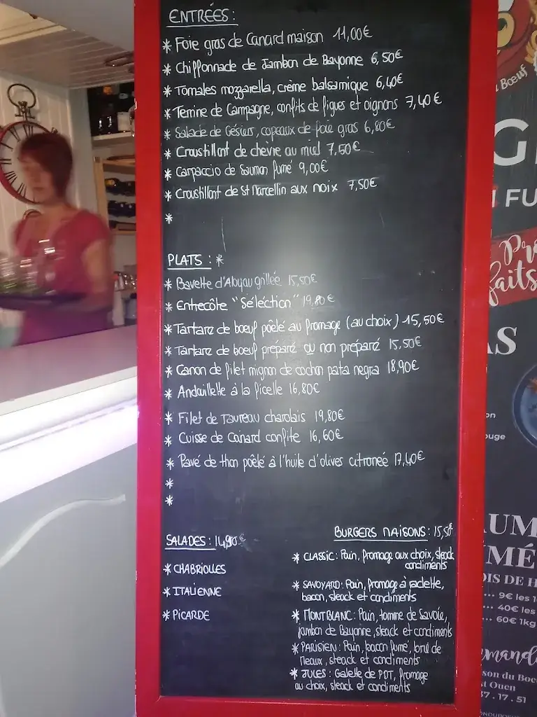 Menu_La Maison du Bœuf_Lacroix-Saint-Ouen_image_3