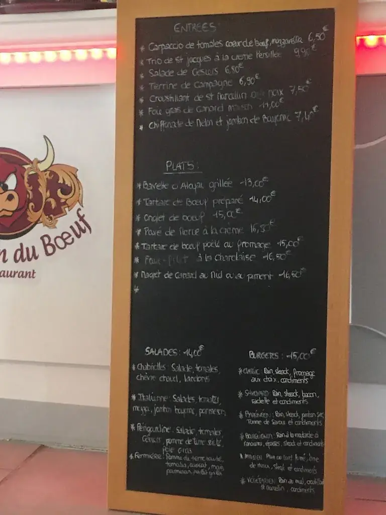 Menu_La Maison du Bœuf_Lacroix-Saint-Ouen_image_4