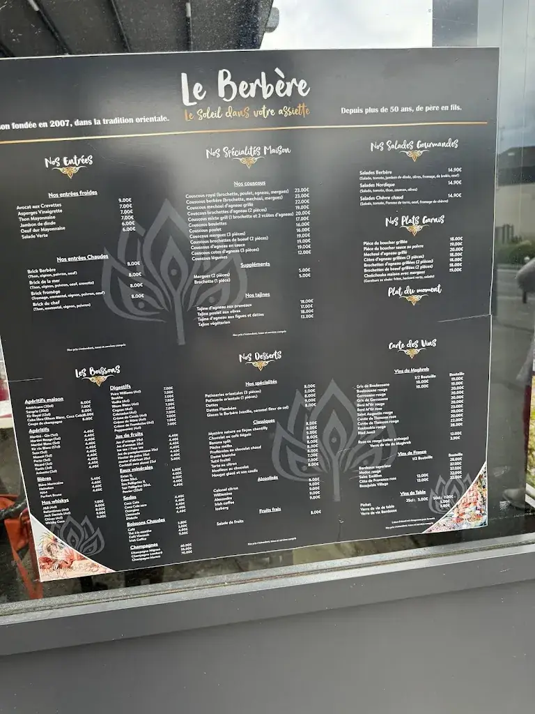 Menu_Le Berbère_Lamorlaye_image_2
