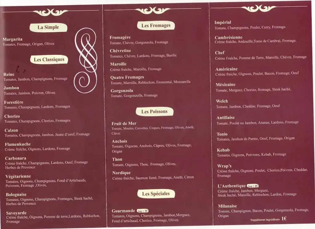 Menu_Pizzéria L'Authentique_Bouchain_image_4