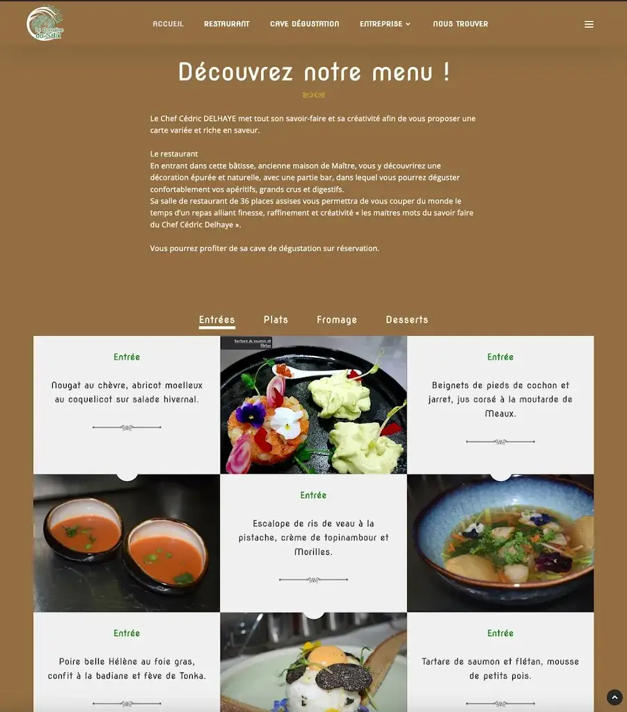 Menu_DOMAINE DU SALIX_Lourches_image_1