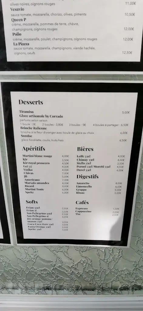 Menu_LA PIAZZA | Restaurant & Pizzeria_Bousbecque_image_1