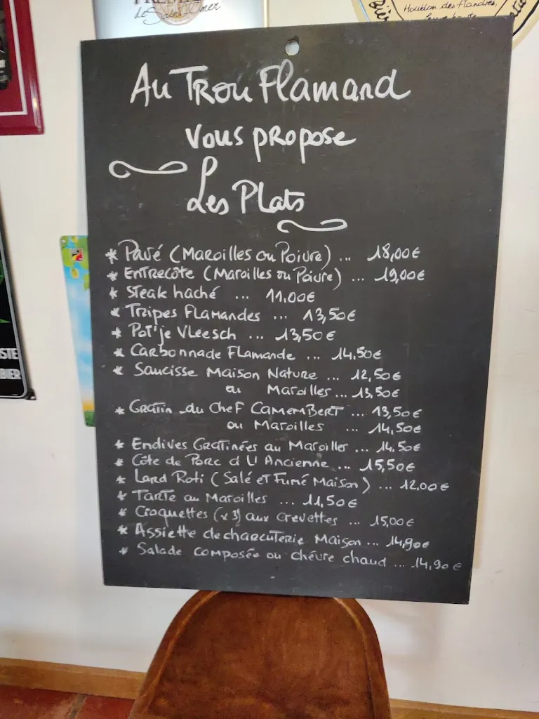 Menu_Au Trou Flamand_Ledringhem_image_4