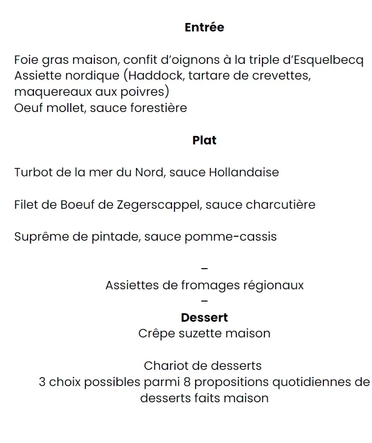 Menu_Restaurant Pauze_Bollezeele_image_2