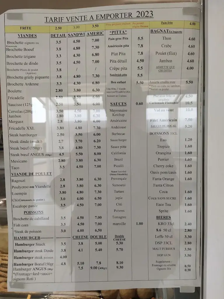 Menu_La Bonne Frite Asseventoise_Assevent_image_1