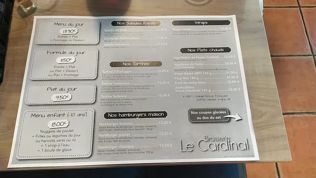 Menu_Le Cardinal_Feurs_image_3