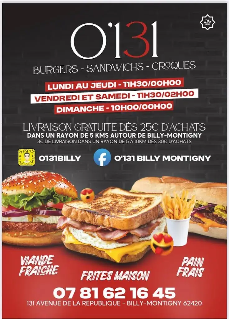 Menu_O'131_Billy-Montigny_image_3