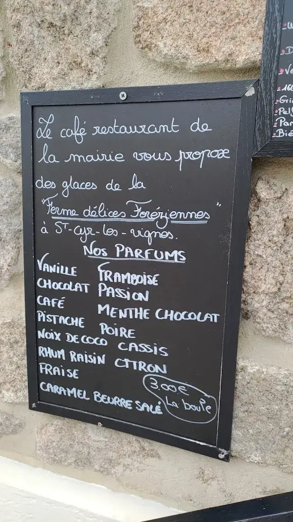 Menu_Café Restaurant De La Mairie_Feurs_image_3