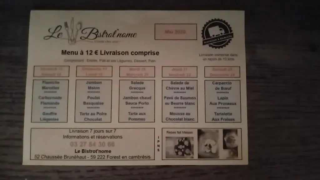 Menu_Le Bistrot'nome_Forest-en-Cambrésis_image_3