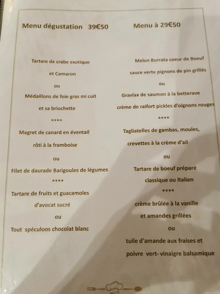 Menu_Restaurant Au Clocher_Bourbourg_image_2