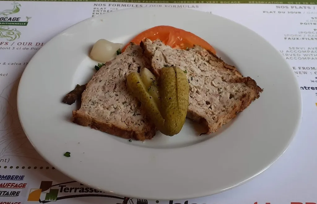 Menu_Auberge Le Vert Bocage _Bouillancourt-en-Séry_image_6