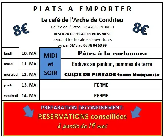 Menu_Le CAFE de l'ARCHE de Condrieu_Condrieu_image_3