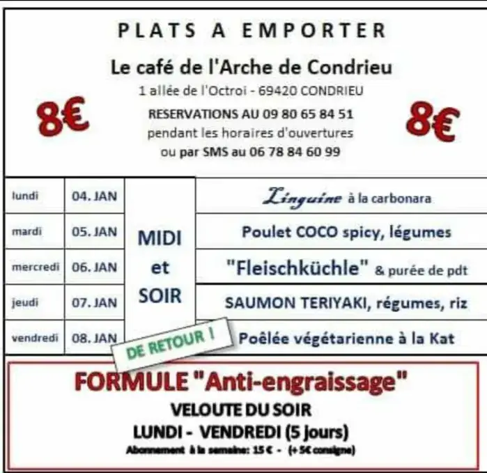 Menu_Le CAFE de l'ARCHE de Condrieu_Condrieu_image_4