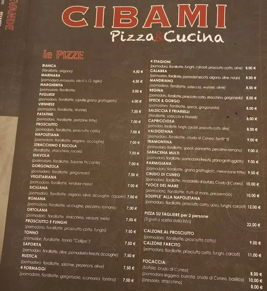 Menü_CIBAMI Pizza&Cucina_Italy_Bild_3