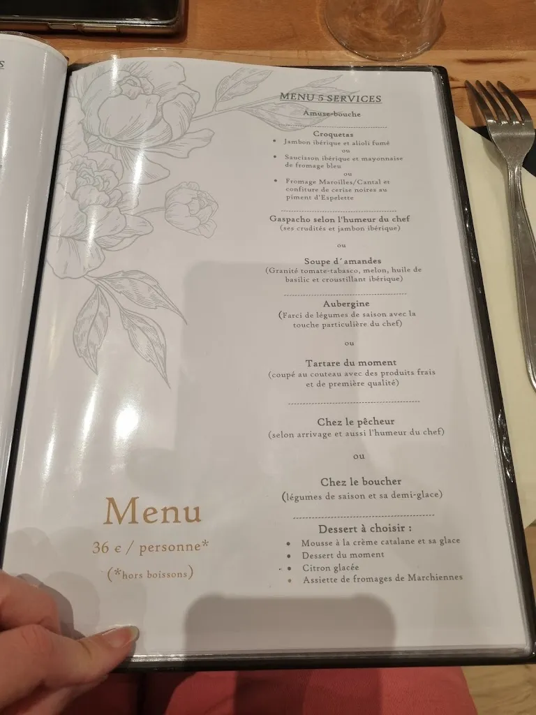 Menu_La Grange Restaurant_Marchiennes_image_2