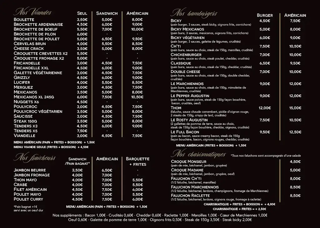 Menu_Chez Augustin_Marchiennes_imagen_1