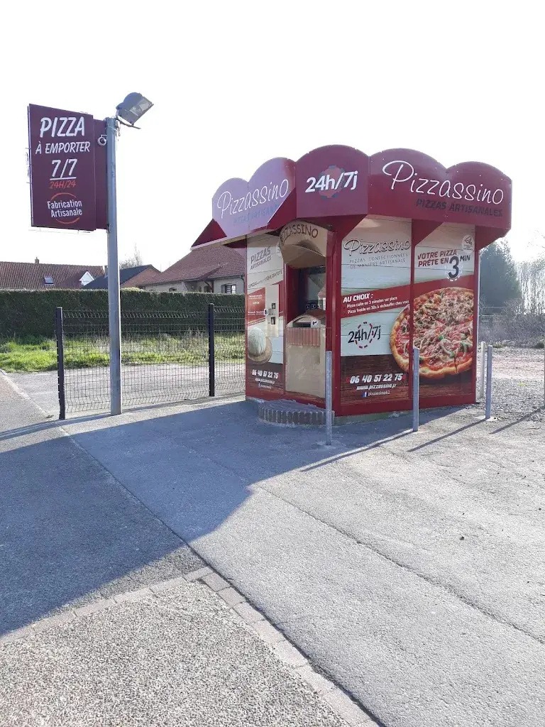 Pizzassino Bucquoy distributeur de pizzas restaurant in Bucquoy
