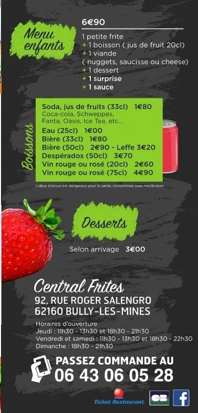 Menu_Central Frites_Bully-les-Mines_image_2