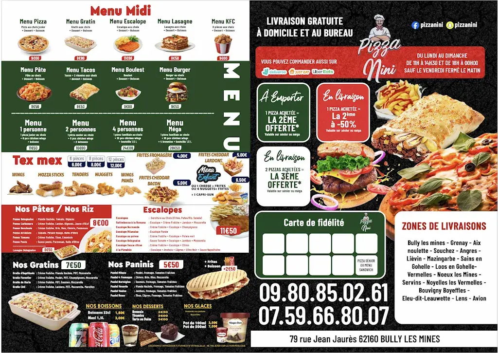 Menu_PizzaNini_Bully-les-Mines_image_1