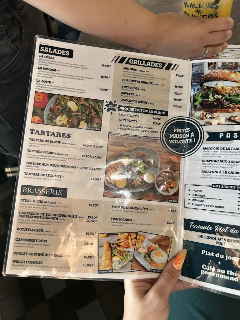 Menu_Place des Oliviers Bondues_Bondues_image_1