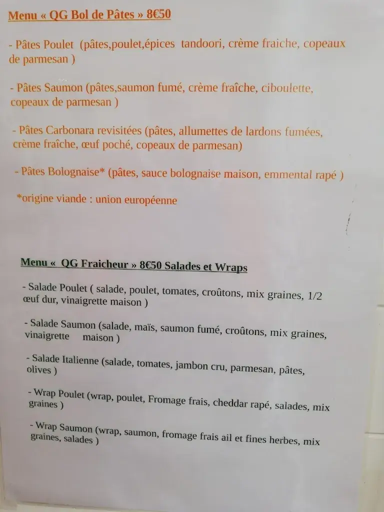 Menu_Le QG Gourmand_Bondues_image_2