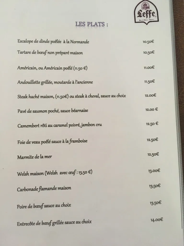 Menu_Brasserie des Francs_Tourcoing_image_2