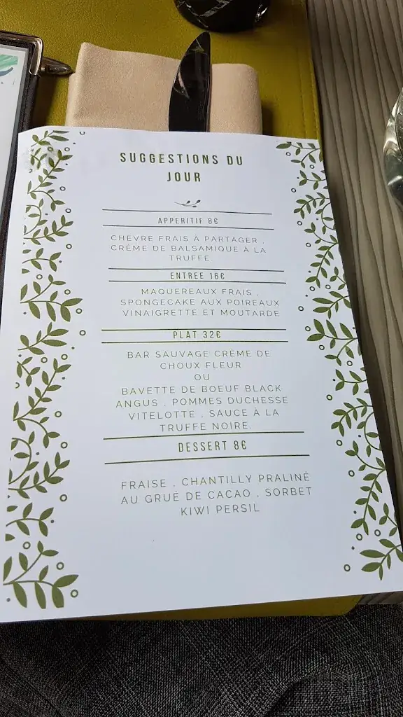 Menu_Balsamique Restaurant Benjamin Bajeux_Wambrechies_image_4