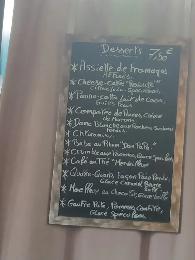 Menu_Le Saint Germain_Mouvaux_image_2