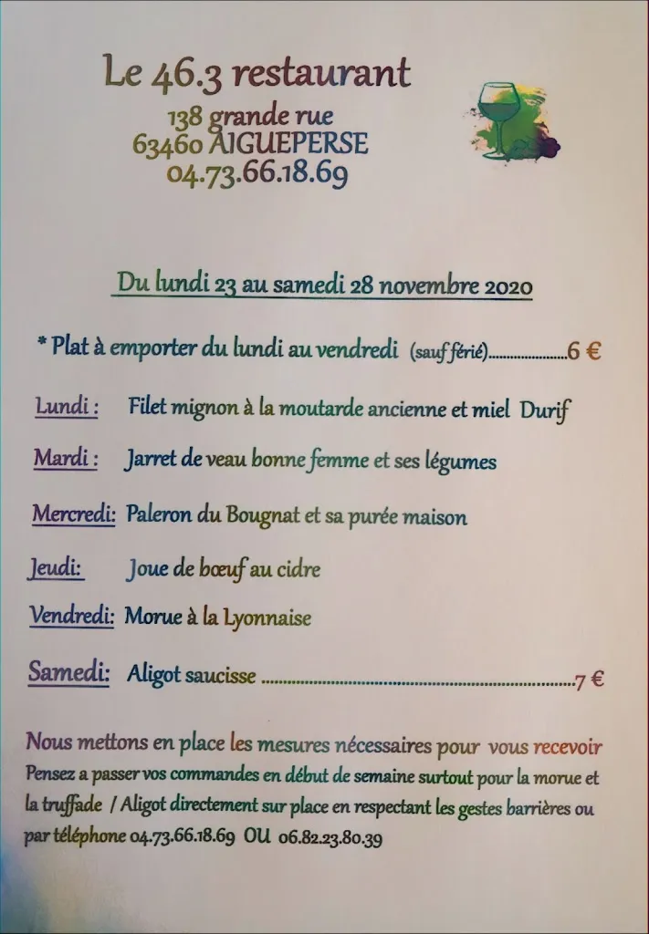 Menu_Le 46.3_Aigueperse_image_1