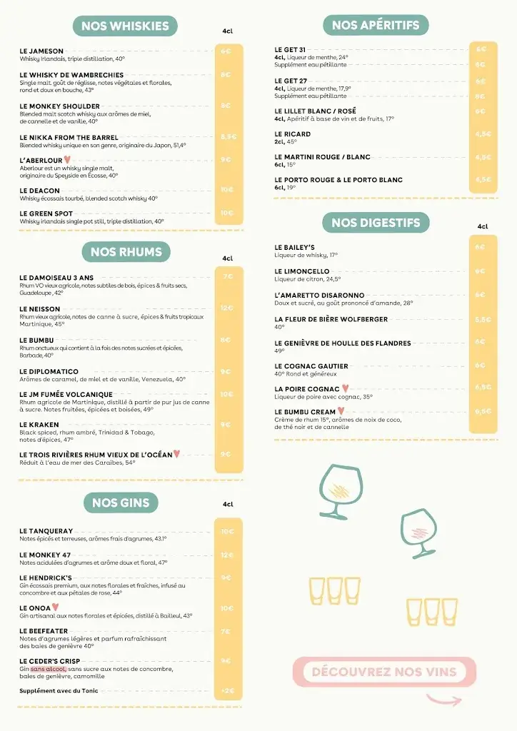 Menu_L'Estaminet de la Ferme Aux Oies_Marcq-en-Barœul_image_2