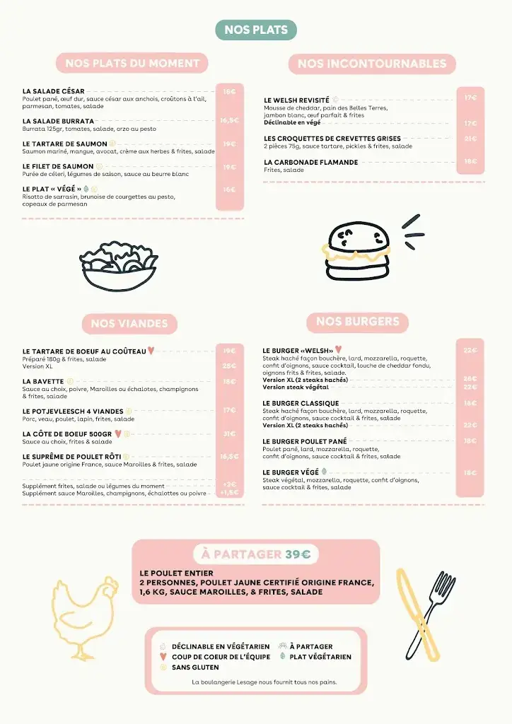 Menu_L'Estaminet de la Ferme Aux Oies_Marcq-en-Barœul_image_4