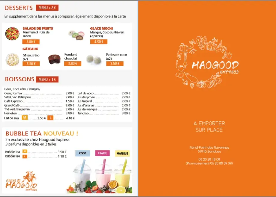 Menu_Haogood Express_Bondues_image_2