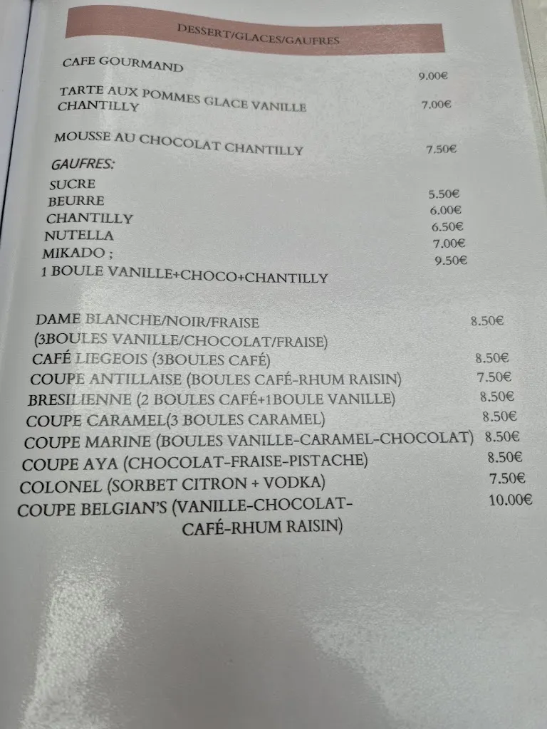 Menu_The Belgian's Resto-Grille_Bray-Dunes_image_1