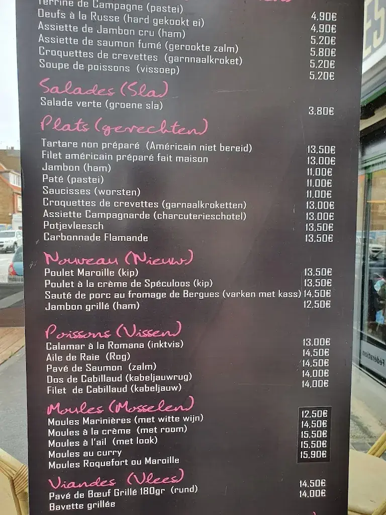 Menu_Brasserie des Flandres_Bray-Dunes_image_2