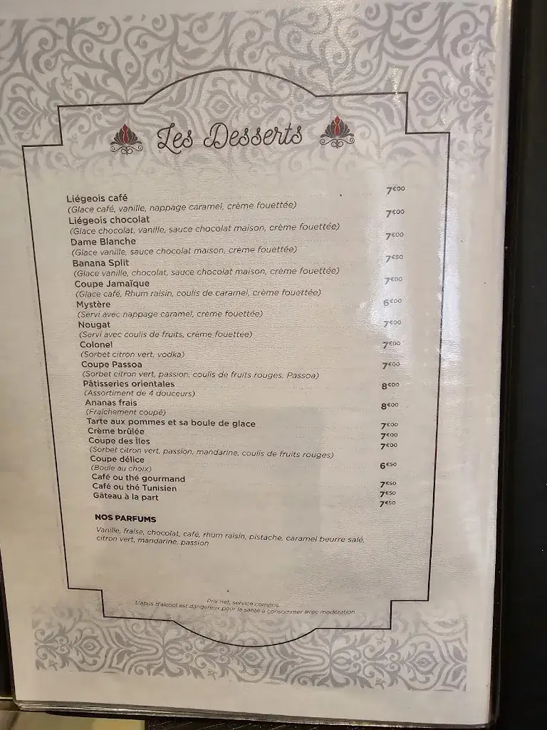 Menu_Restaurant Le Méditerranéen_Bruay-la-Buissière_imagen_2