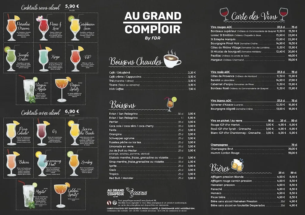 Menu_Au Grand Comptoir de Bruay_Bruay-la-Buissière_image_1
