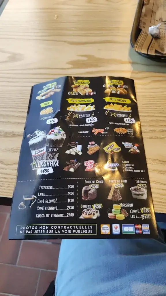 Menu_French Barclette BRUAY-LA-BUISSIÈRE_Bruay-la-Buissière_image_3