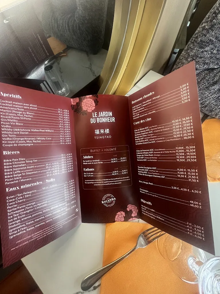 Menu_Le Jardin Du Bonheur_Bruay-la-Buissière_image_4