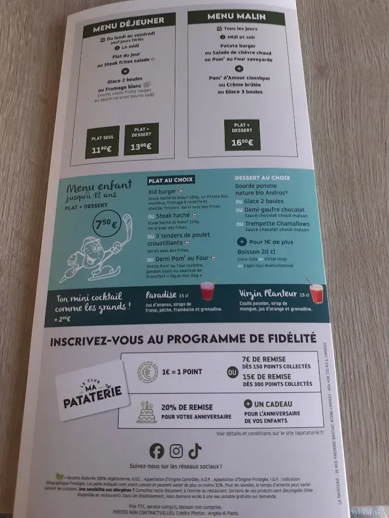 Menu_La Pataterie_Bruay-la-Buissière_image_1