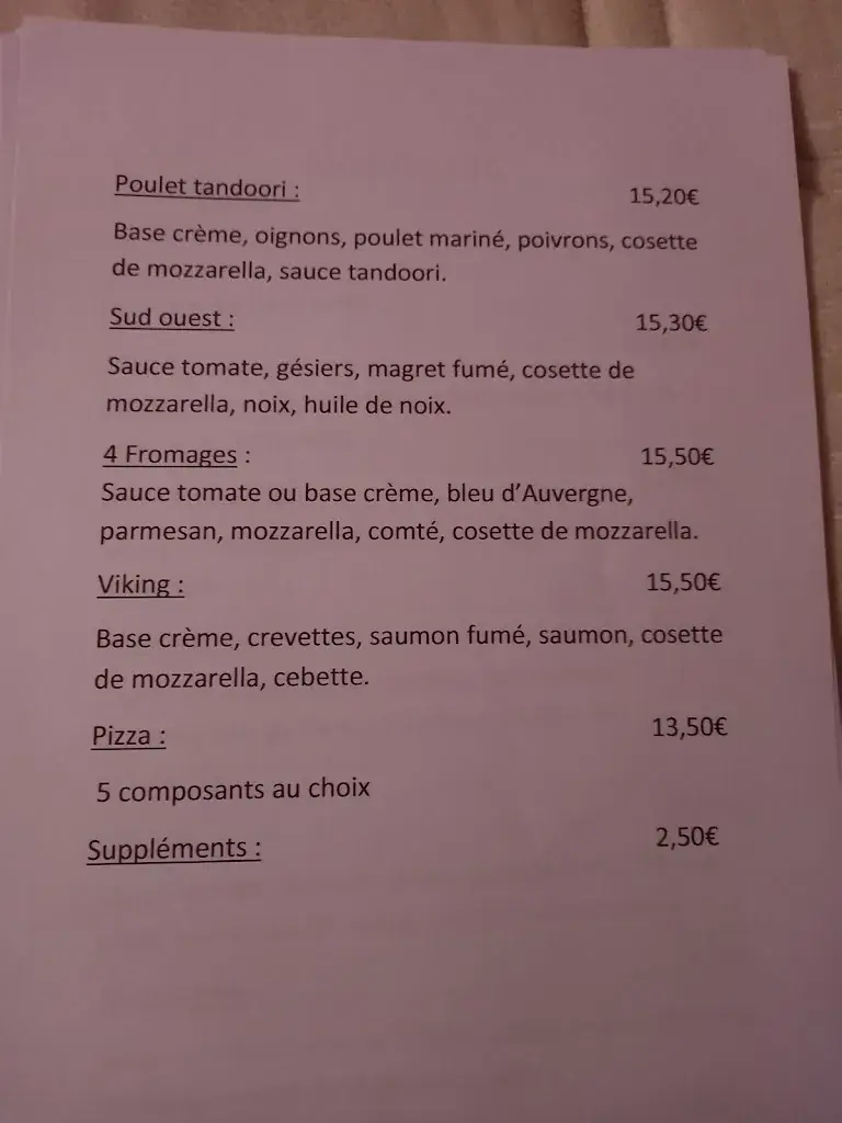 Menu_Restaurant Beauséjour_Coubon_immagine_1