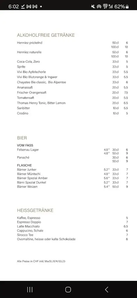 Menu_Kornhauskeller Restaurant & Bar_Bern_image_4