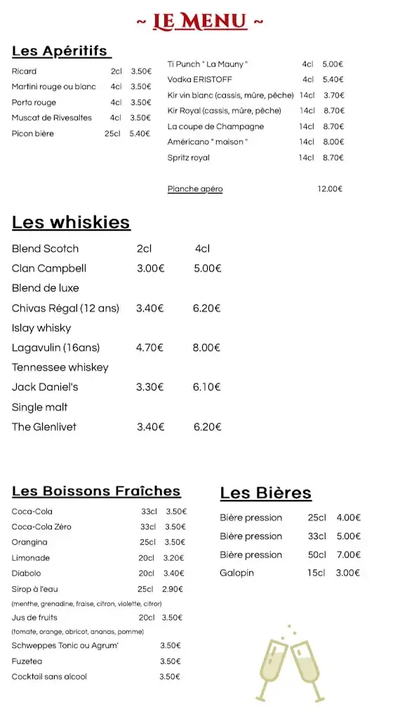 Menu_Le Bouchon Restaurant_Cambrai_immagine_1