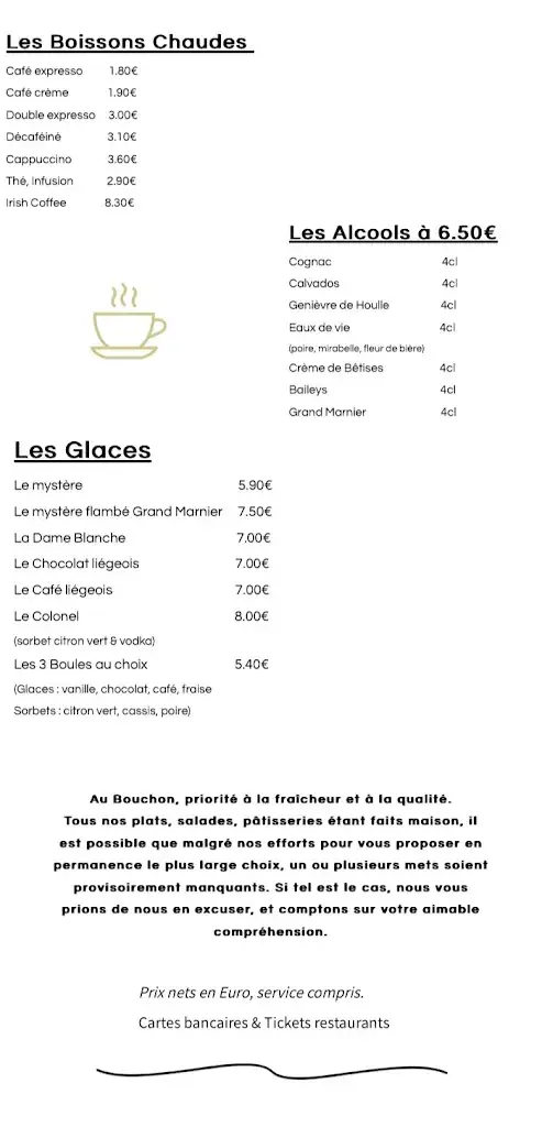 Menu_Le Bouchon Restaurant_Cambrai_immagine_4